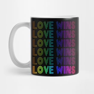 Love Wins lgbt Mug